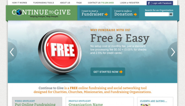 Continue To Give